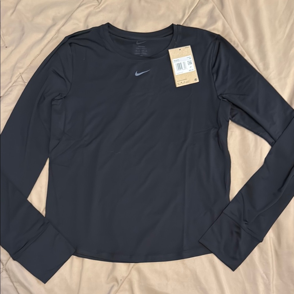 Nike Women's Black Long Sleeve Top